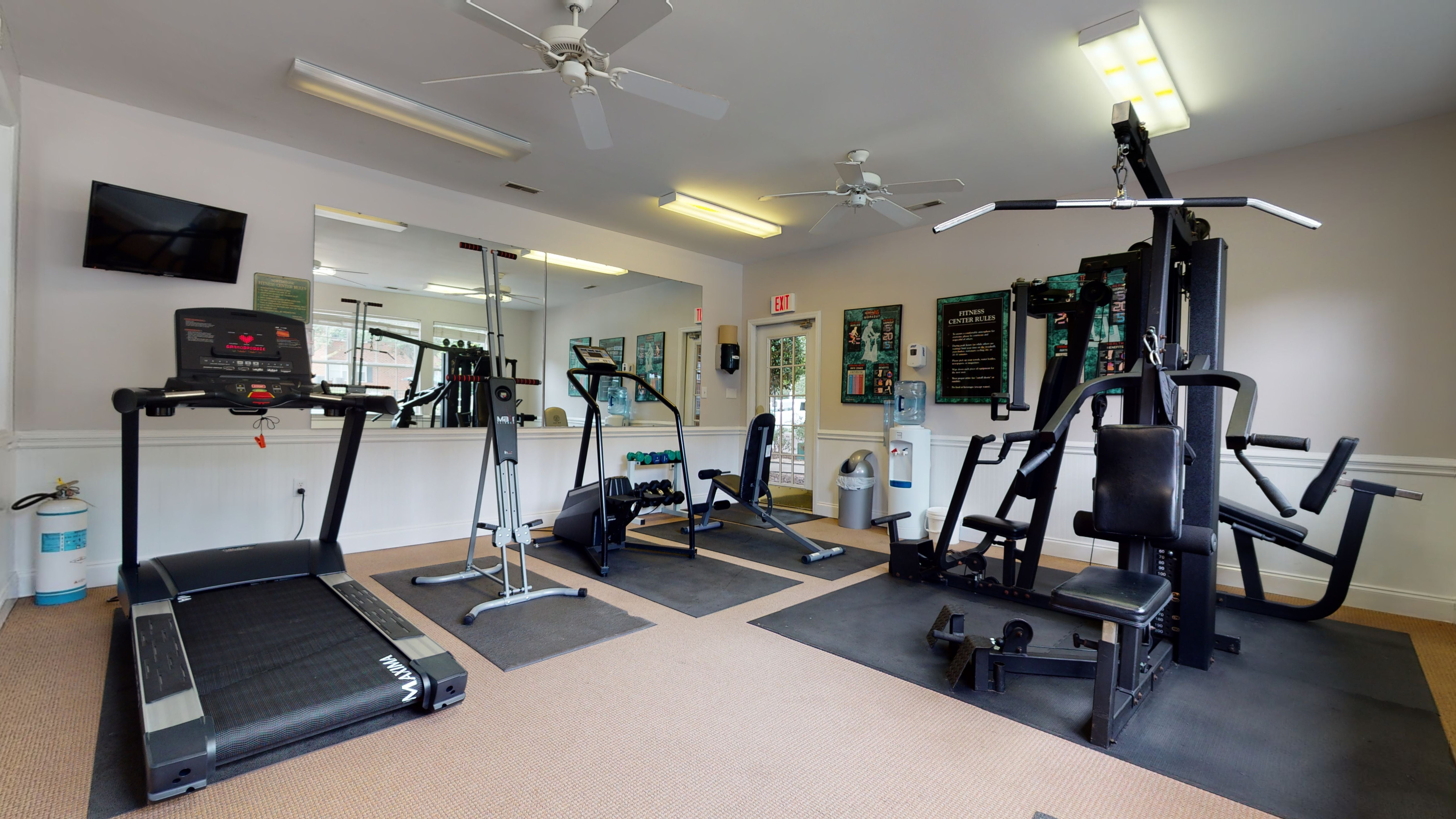 Northstone Apartments fitness center